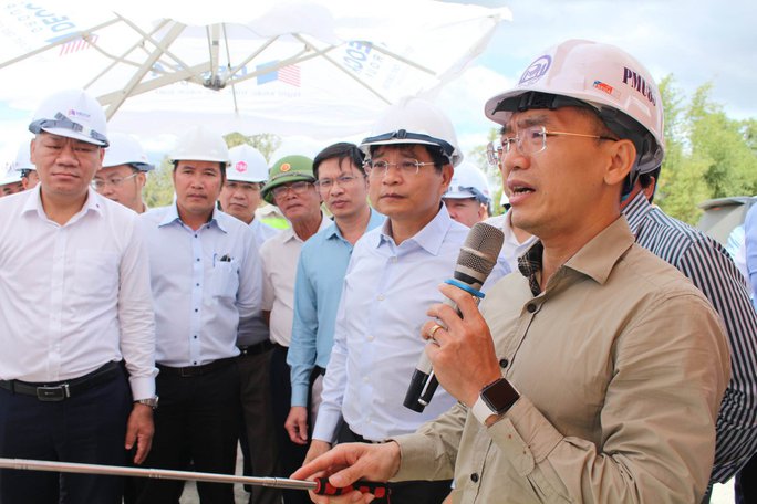 Doanh nghiệp cam kết tăng tốc bù tiến độ dự án cao tốc Cam Lâm - Vĩnh Hảo - Ảnh 1.