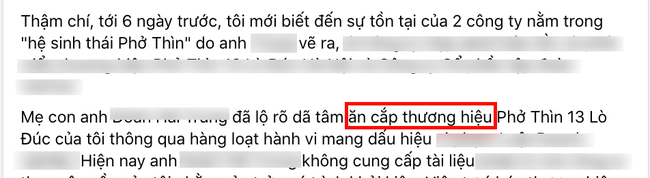 Dân mạng rần rần trước tin ông chủ phở Thìn Lò Đúc ra tâm thư, cho biết mình bị ăn cắp thương hiệu? - Ảnh 2.