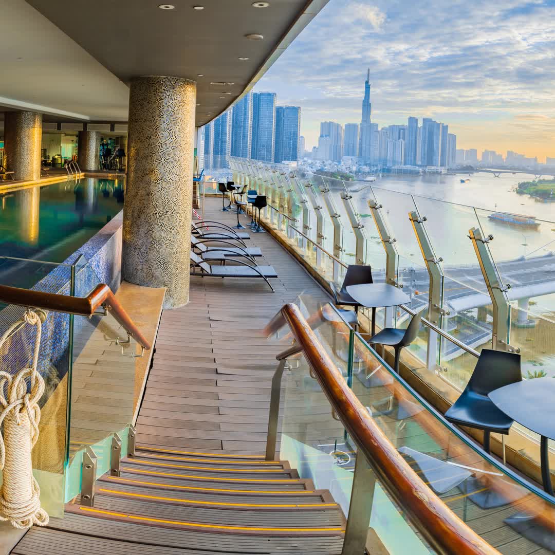 Điểm qua các nơi từ bình dân đến sang chảnh lý tưởng để ngắm cảnh bên sông tại bến Bạch Đằng - thú thư giãn rầm rộ quay trở lại - Ảnh 24.