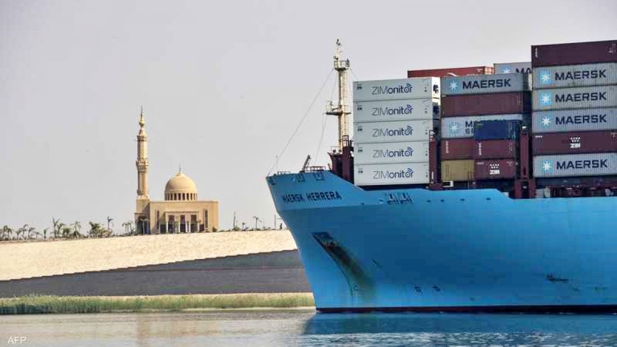 Kênh đào Suez đạt doanh thu cao nhất lịch sử - Ảnh 1. Kênh đào Suez đạt doanh thu cao nhất lịch sử - Ảnh 1.
