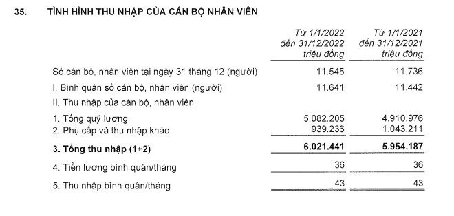Cán bộ nhân viên Techcombank thu nhập bình quân 528 triệu đồng/người trong năm 2022 - Ảnh 2. Cán bộ nhân viên Techcombank thu nhập bình quân 528 triệu đồng/người trong năm 2022 - Ảnh 2.