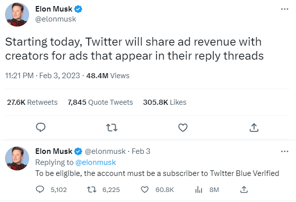 Elon Musk bất ngờ giới thiệu tính năng mới, biến Twitter thành đối thủ đáng gờm của YouTube và TikTok - Ảnh 1.