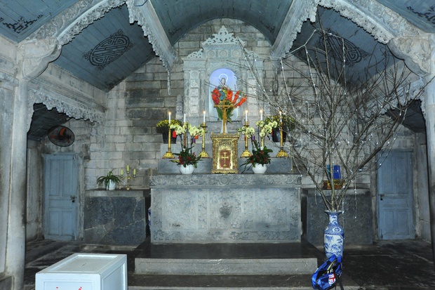 Chiêm ngắm ngôi nhà thờ hoàn toàn bằng đá ở Ninh Bình: Viên ngọc trong quần thể nhà thờ Phát Diệm - Ảnh 18.