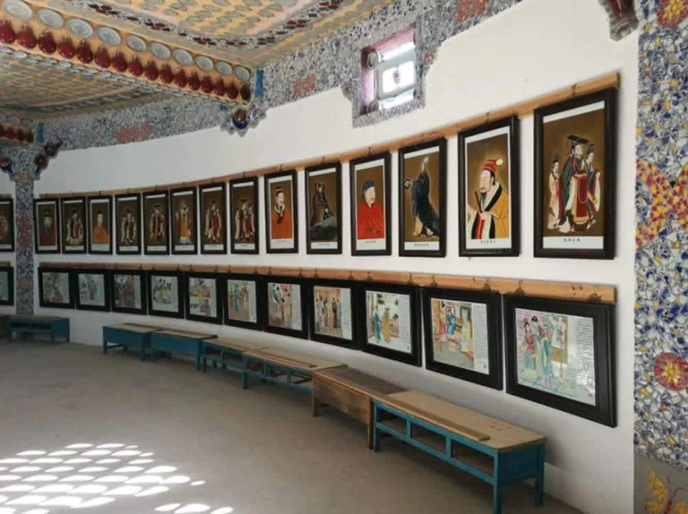 Cụ bà 90 tuổi bán hết tài sản để xây một cung điện bằng sứ, chấp nhận sống trong túp lều nhỏ vì ước nguyện to lớn - Ảnh 6.