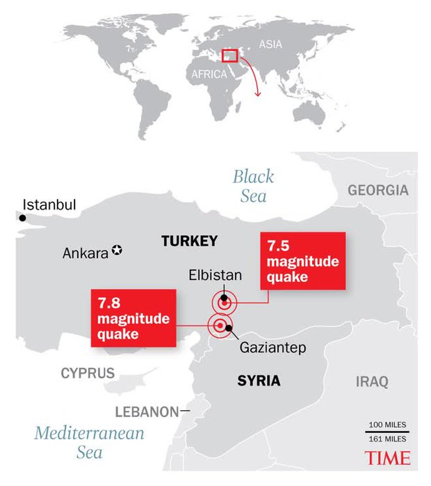 Clip: Khoảnh khắc kinh hoàng do trận động đất lịch sử tại Thổ Nhĩ Kỳ và Syria gây ra khiến gần 4.000 người thiệt mạng - Ảnh 1.