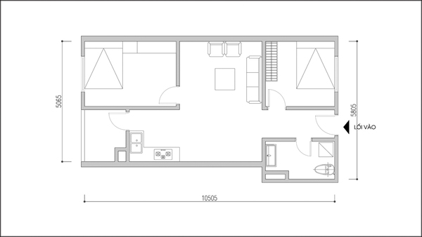 Bố trí nội thất cho căn hộ có diện tích 61m² cho gia chủ thích phong cách nhẹ nhàng - Ảnh 1.