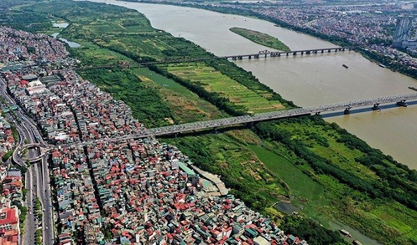 Hà Nội phê duyệt Quy hoạch phân khu đô thị sông Hồng đi qua 13 quận