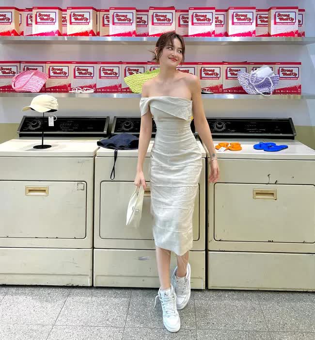 Nữ chính phim giờ vàng VTV: Mặc đẹp từ trong phim đến ngoài đời, chuộng sắm đồ local brand giá chỉ từ 300k - Ảnh 15.