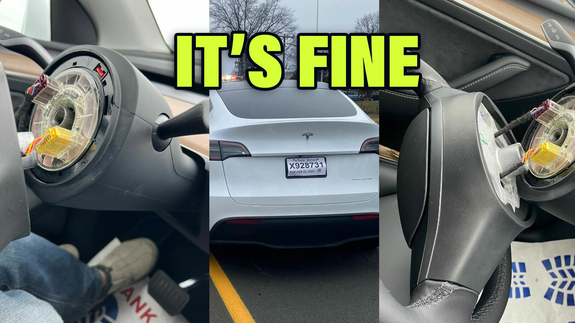 Xe điện Tesla được trang bị vô lăng mới  EV