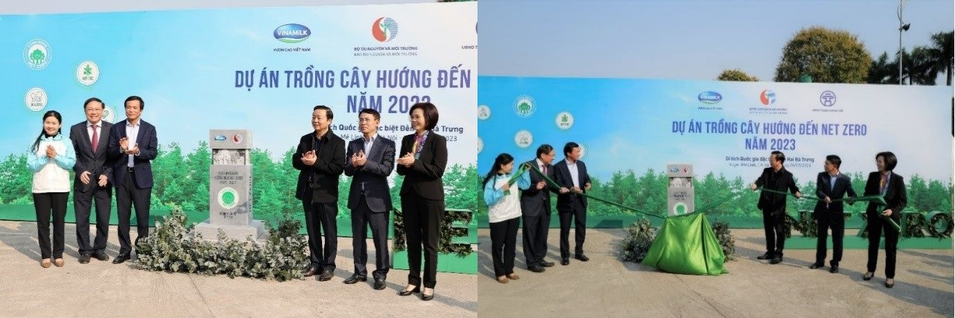 Bộ Tài nguyên và Môi trường cùng Vinamilk khởi động dự án trồng cây hướng đến mục tiêu Net Zero năm 2050 - Ảnh 3. Bộ Tài nguyên và Môi trường cùng Vinamilk khởi động dự án trồng cây hướng đến mục tiêu Net Zero năm 2050 - Ảnh 3.