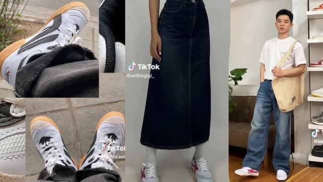 Đôi giày quốc dân của Việt Nam hot trở lại sau 23 năm: Viral rần rần trên TikTok, nhờ HIEUTHUHAI mà cháy hàng diện rộng - Ảnh 14. Đôi giày quốc dân của Việt Nam hot trở lại sau 23 năm: Viral rần rần trên TikTok, nhờ HIEUTHUHAI mà cháy hàng diện rộng - Ảnh 14.