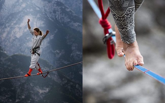 Thót tim với trend cheo leo giữa núi: Nằm đọc sách, ăn ngủ ở vực sâu hàng trăm mét, có duy nhất 1 dây an toàn - Ảnh 2. Thót tim với trend cheo leo giữa núi: Nằm đọc sách, ăn ngủ ở vực sâu hàng trăm mét, có duy nhất 1 dây an toàn - Ảnh 2.