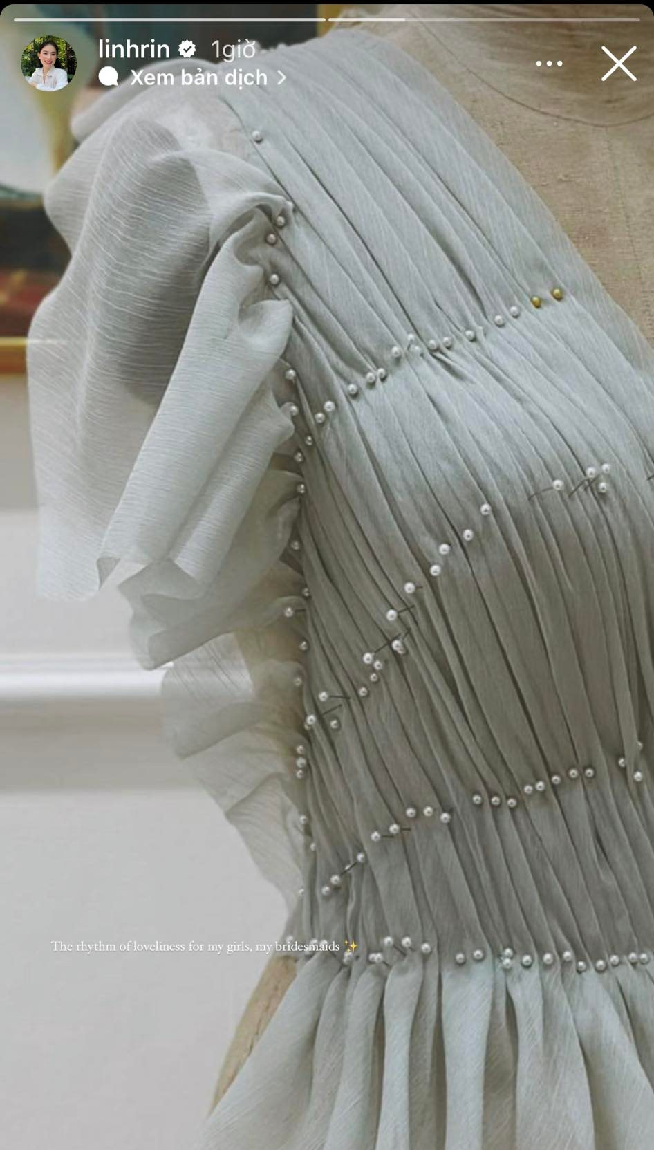 Đám cưới hào môn của Linh Rin và Phillip Nguyễn dần hé lộ, tiết lộ váy phù dâu cũng được đặt may riêng - Ảnh 3.