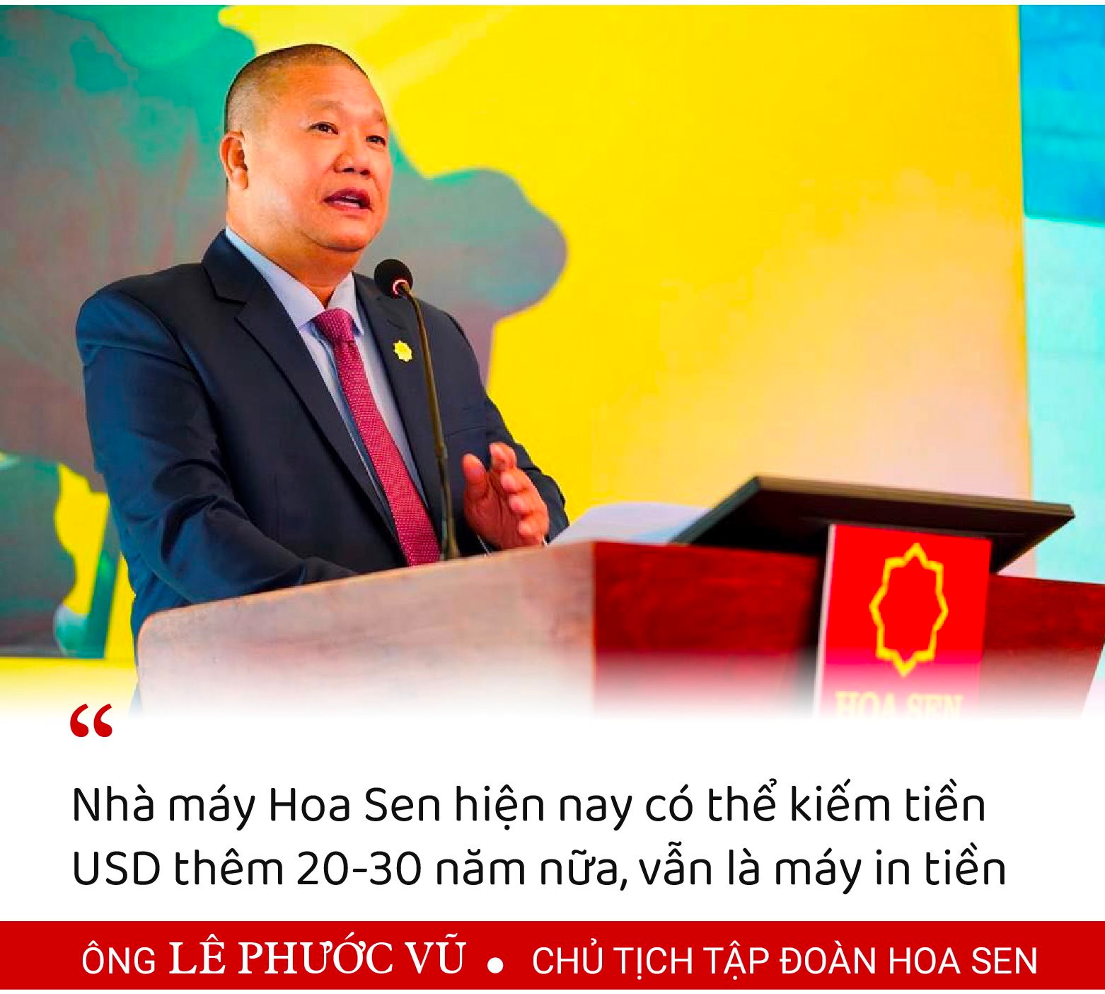 Những câu nói bất hủ của ông Lê Phước Vũ tại ĐHCĐ: Tôi có được ngày hôm nay vì ba tôi nghèo, ba bạn tôi giàu quá, nó đâu chịu làm - Ảnh 1. Những câu nói bất hủ của ông Lê Phước Vũ tại ĐHCĐ: Tôi có được ngày hôm nay vì ba tôi nghèo, ba bạn tôi giàu quá, nó đâu chịu làm - Ảnh 1.