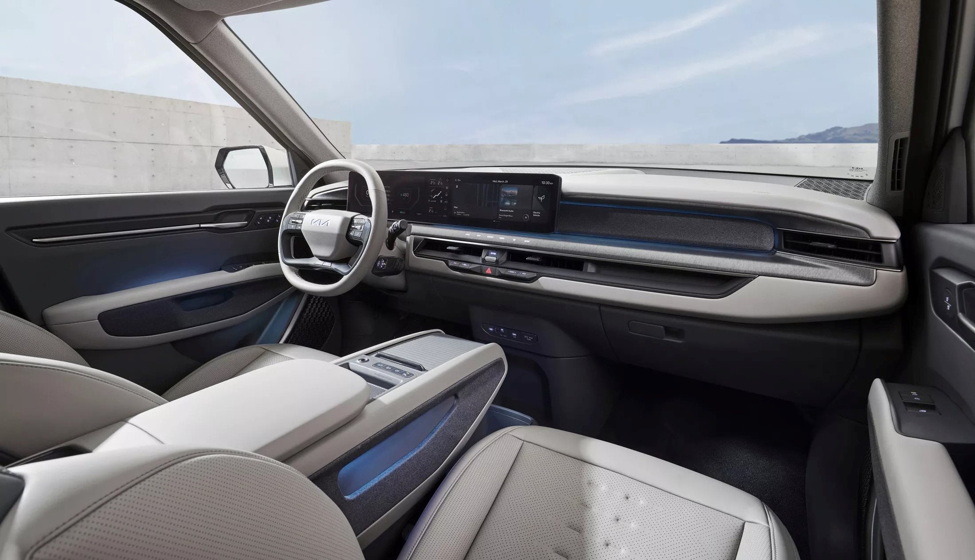 Kia EV9 ra mắt – SUV điện đến từ tương lai, đối đầu trực tiếp VinFast VF9 - Ảnh 8. Kia EV9 ra mắt – SUV điện đến từ tương lai, đối đầu trực tiếp VinFast VF9 - Ảnh 8.