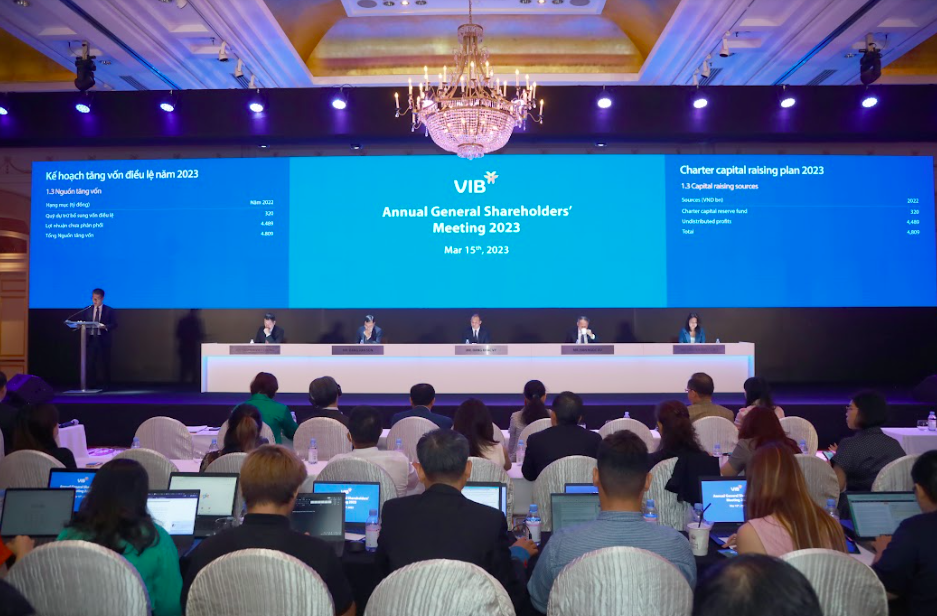 Sáng 15/3 VIB tổ chức ĐHCĐ 2023: Dự kiến chia cổ tức tỷ lệ 35%, bầu HĐQT và BKS nhiệm kỳ mới - Ảnh 6. Sáng 15/3 VIB tổ chức ĐHCĐ 2023: Dự kiến chia cổ tức tỷ lệ 35%, bầu HĐQT và BKS nhiệm kỳ mới - Ảnh 6.