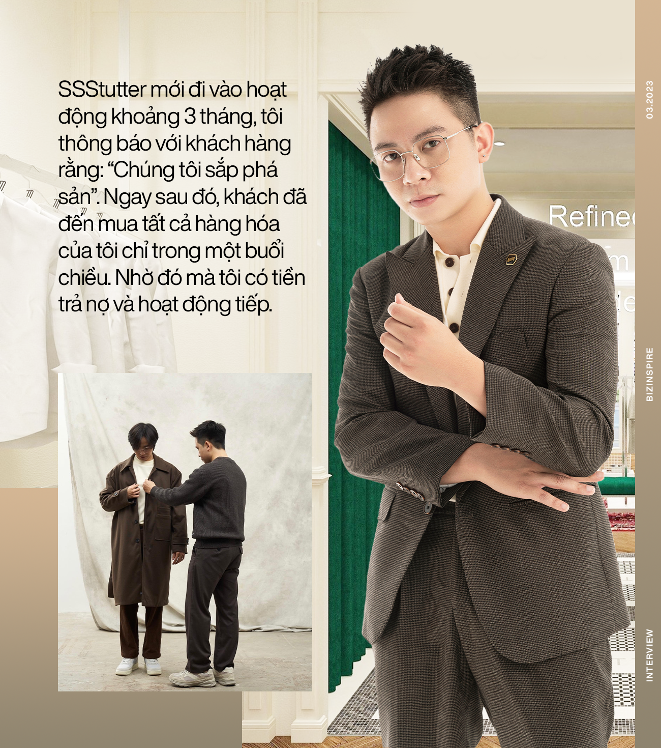 Founder ‘local brand’ SSStutter: 19 tuổi kinh doanh, 21 tuổi bỏ học mở công ty với số vốn 1 triệu đồng, 3 tháng sau tuyên bố phá sản nhưng vực dậy chỉ trong 1 buổi chiều - Ảnh 3. Founder ‘local brand’ SSStutter: 19 tuổi kinh doanh, 21 tuổi bỏ học mở công ty với số vốn 1 triệu đồng, 3 tháng sau tuyên bố phá sản nhưng vực dậy chỉ trong 1 buổi chiều - Ảnh 3.