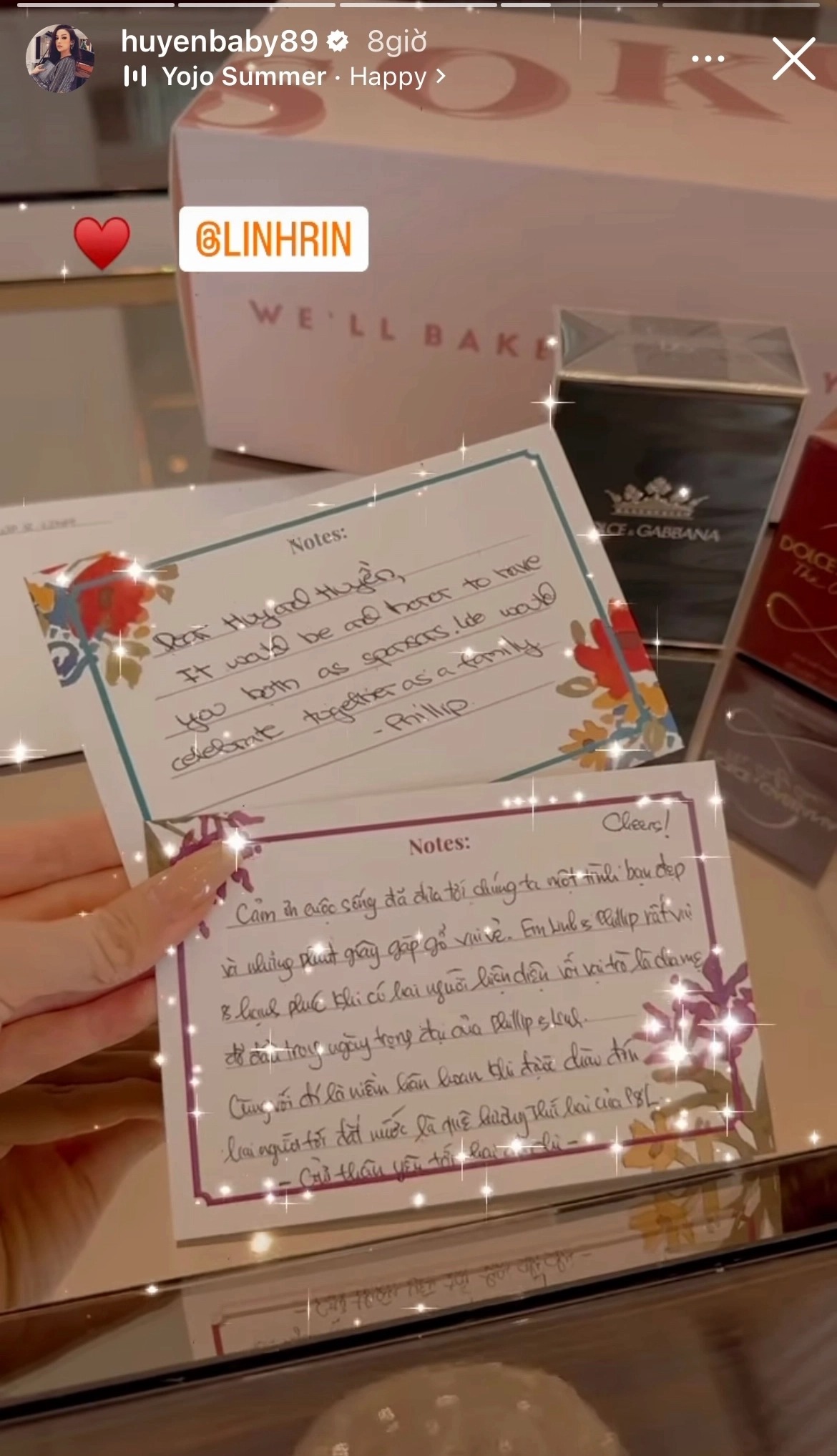 Linh Rin hé lộ về đám cưới khủng: Mang gần 200kg hành lý sang Philippines, cô dâu được cháu gái chồng làm điều đặc biệt - Ảnh 7. Linh Rin hé lộ về đám cưới khủng: Mang gần 200kg hành lý sang Philippines, cô dâu được cháu gái chồng làm điều đặc biệt - Ảnh 7.