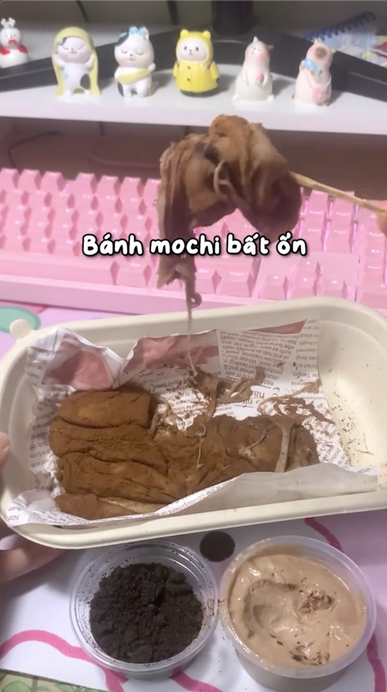 Bắt trend mochi chấm kem sữa đang hot trên mạng, nhiều người nhận cái kết đắng khi ăn thử - Ảnh 4.