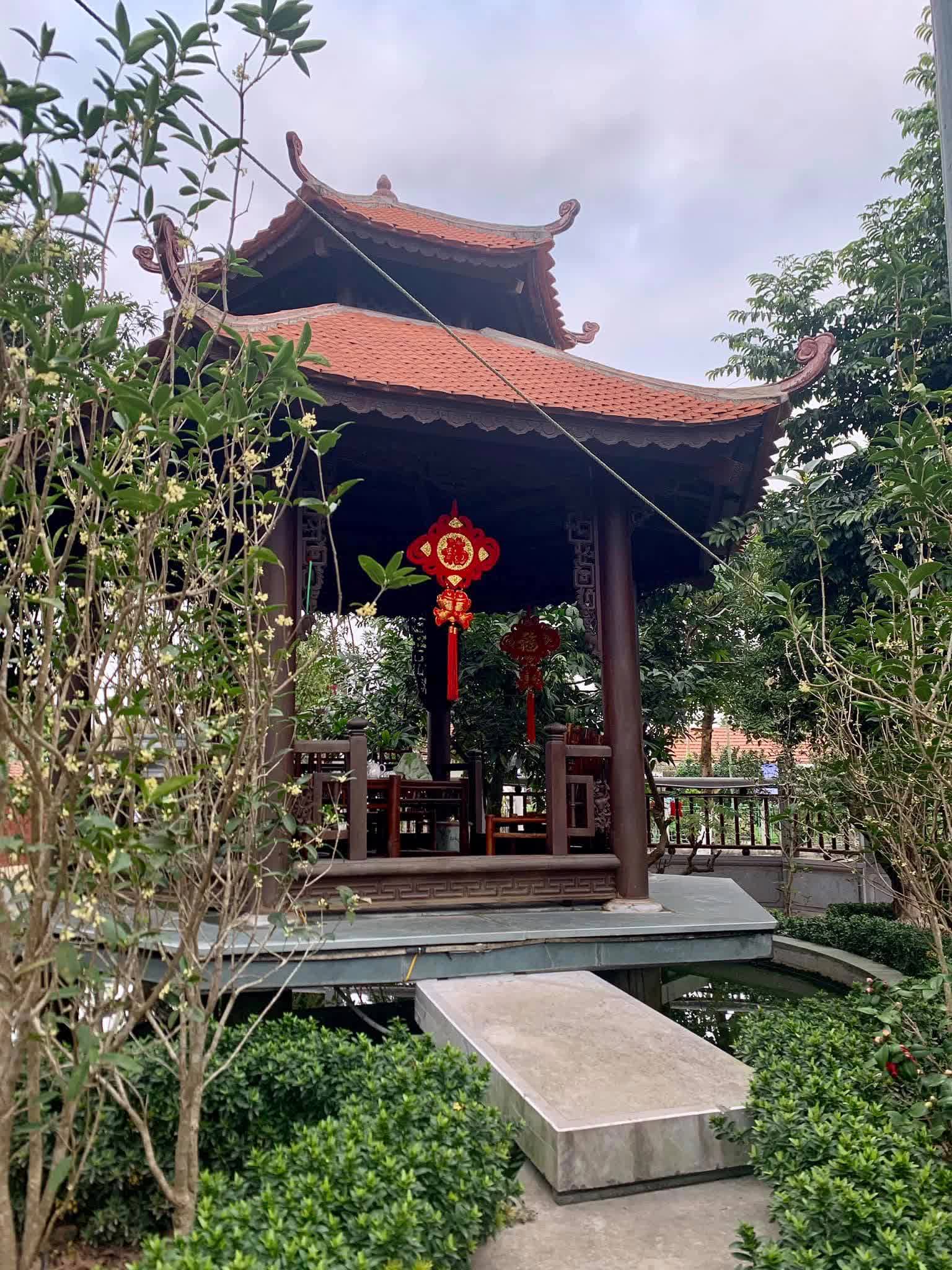 Biệt phủ gỗ lim rộng 1.000m2 ở Nam Định, đi nửa ngày chưa khám phá hết, chủ nhân hé lộ về dòng dõi trâm anh quyền thế - Ảnh 4.