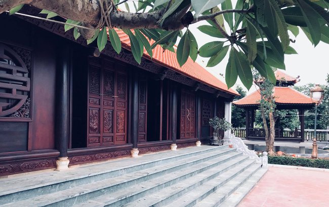 Biệt phủ gỗ lim rộng 1.000m2 ở Nam Định, đi nửa ngày chưa khám phá hết, chủ nhân hé lộ về dòng dõi trâm anh quyền thế - Ảnh 14.