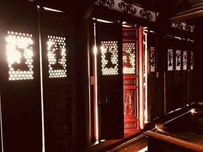 Biệt phủ gỗ lim rộng 1.000m2 ở Nam Định, đi nửa ngày chưa khám phá hết, chủ nhân hé lộ về dòng dõi trâm anh quyền thế - Ảnh 9.