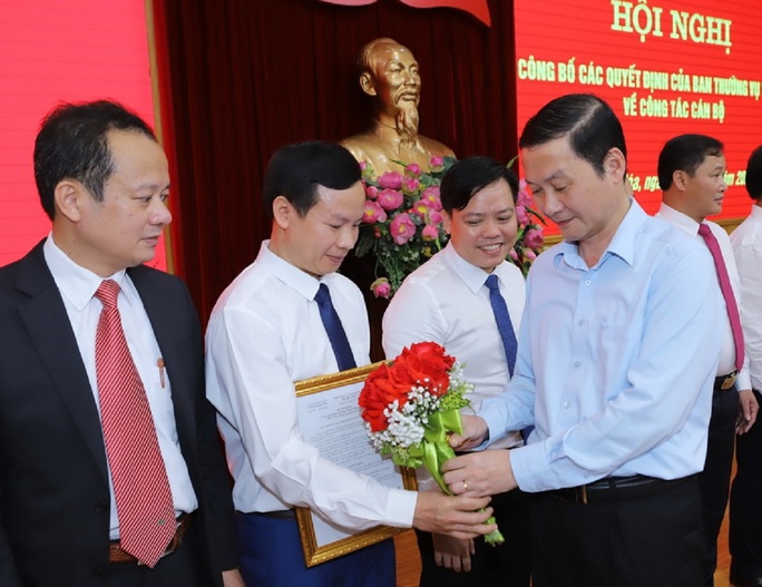 Thanh Hóa điều động, bổ nhiệm một loạt cán bộ chủ chốt - Ảnh 3.