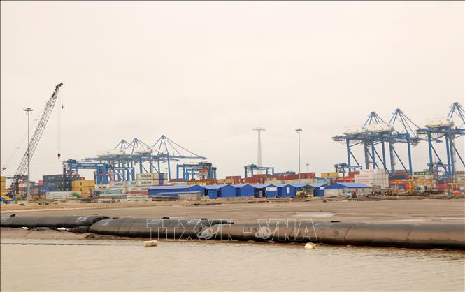 Hải Phòng thúc tiến độ dự án cảng nước sâu tiếp nhận tàu 18.000 Teus - Ảnh 1.