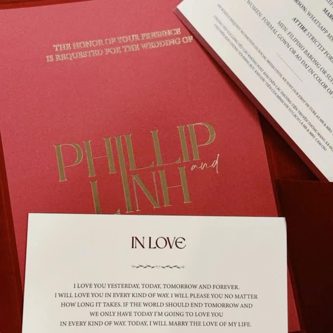 Quy định cực khắt khe trong đám cưới Linh Rin - Phillip Nguyễn: Yêu cầu khách mặc đồng phục, có một điều bắt buộc giống hệt Tăng Thanh Hà - Louis Nguyễn - Ảnh 3.