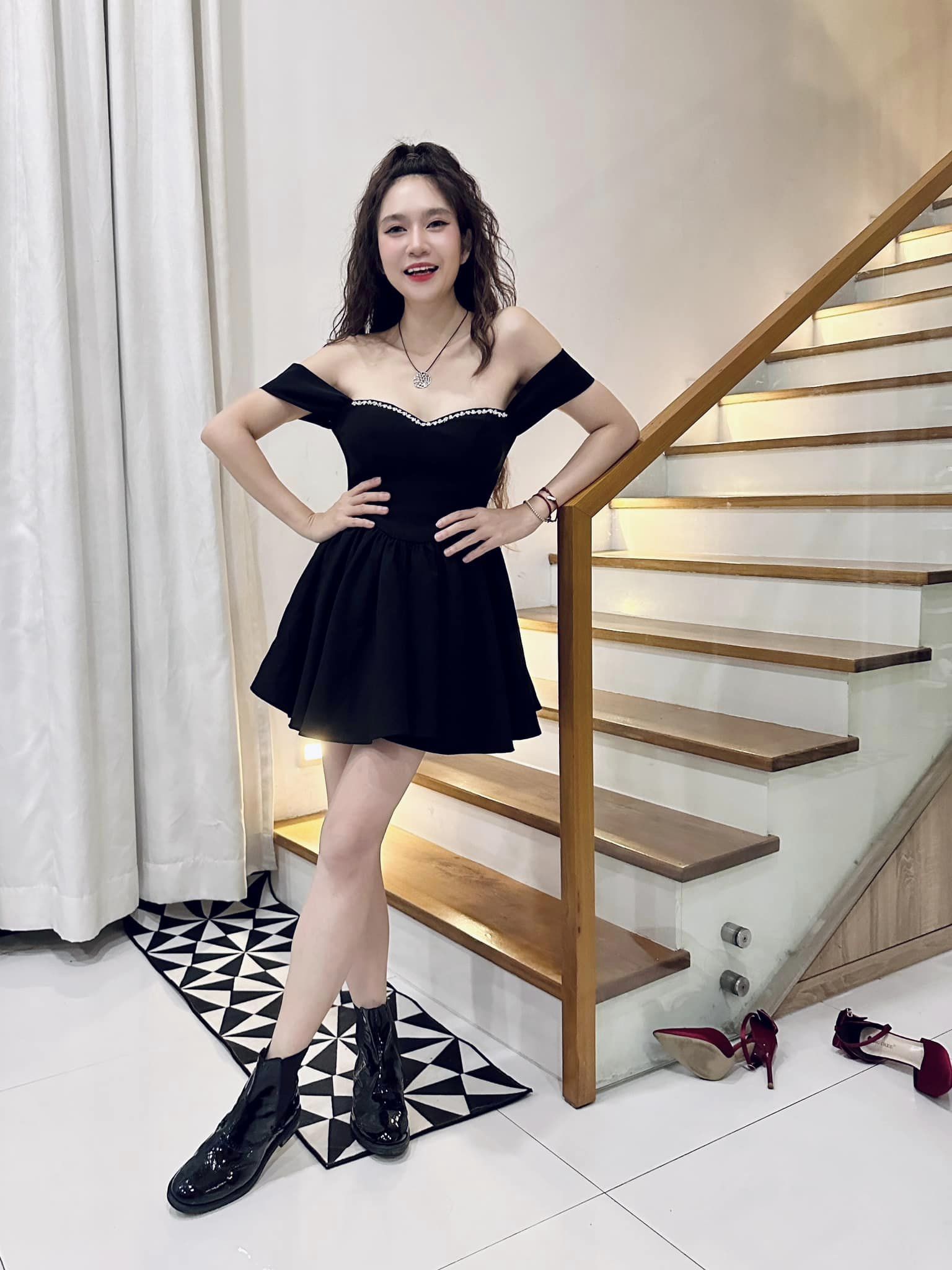 Vợ Lý Hải qua 4 lần sinh nở vẫn đẹp, có gu thời trang sành điệu vạn người mê - Ảnh 9.