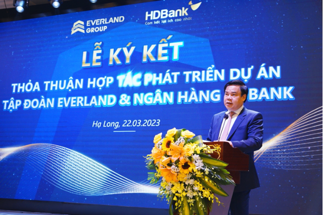 Tập đoàn Everland và HDBank ký thỏa thuận hợp tác phát triển dự án - Ảnh 1.