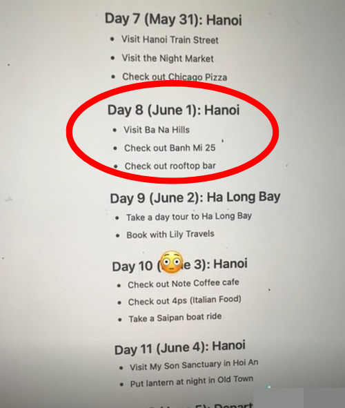 Nhờ phần mềm AI lập kế hoạch du lịch Việt Nam, nữ du khách nhận được cái kết vượt sức tưởng tượng - Ảnh 3.