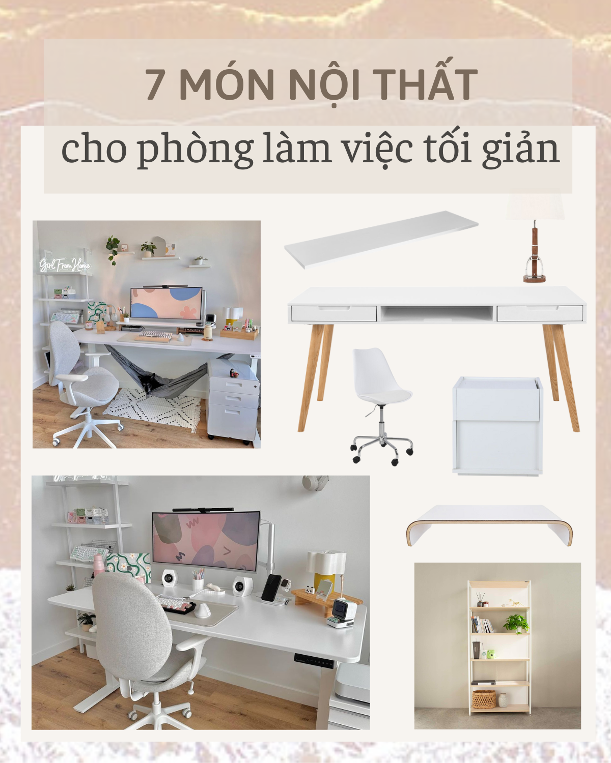 7 món nội thất cho phòng làm việc tối giản và ngăn nắp, giá từ 240 nghìn đồng - Ảnh 3.