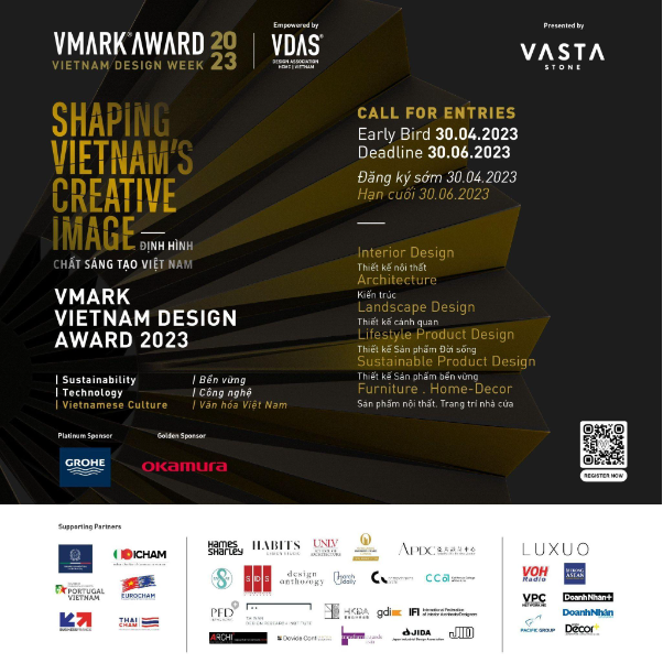 Giải thưởng thiết kế Việt Nam VMARK 2023 chính thức khởi động - Ảnh 1.