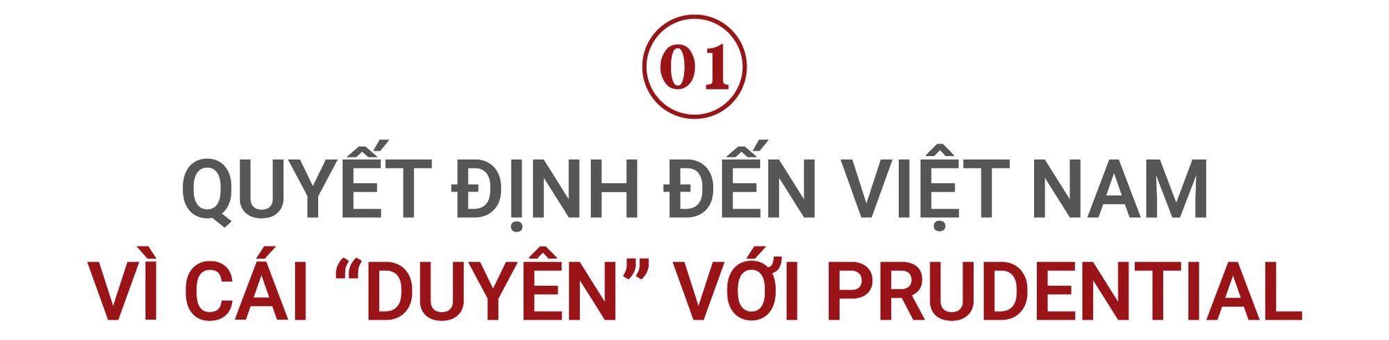 CFO Prudential: Với tôi cơ hội làm việc tại Việt Nam là một món quà - Ảnh 1.