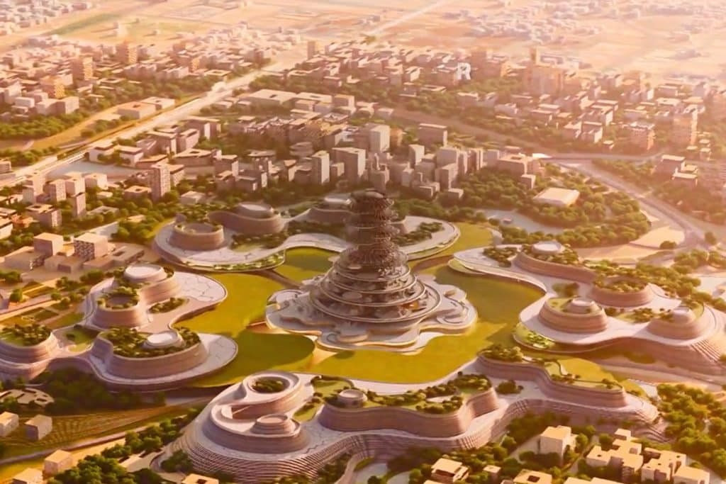 Hé lộ bên trong toà nhà lập phương cao 400m của Saudi Arabia: Siêu dự án đủ sức chứa hơn 20 toà Empire State, sở hữu sân thượng giải trí lớn nhất thế giới - Ảnh 1.