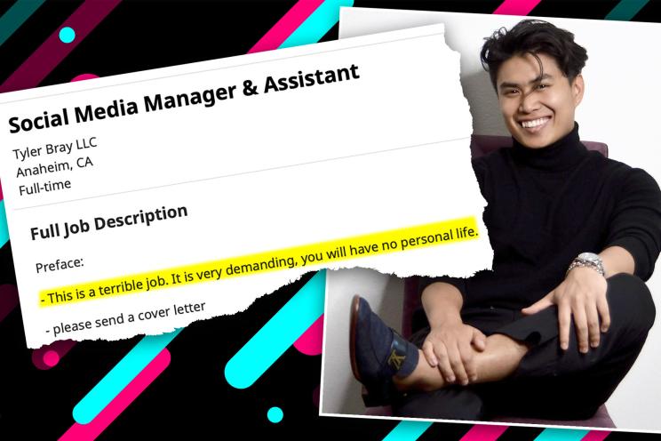 Trợ lý TikToker phải chấp nhận không có cuộc sống riêng, làm việc 72 tiếng/ tuần - Ảnh 1.