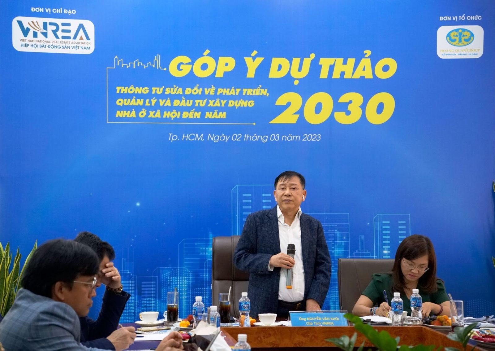 Chủ tịch VNREA: Đề xuất nới tỷ suất lợi nhuận làm NOXH lên tới 10-15% - Ảnh 1.