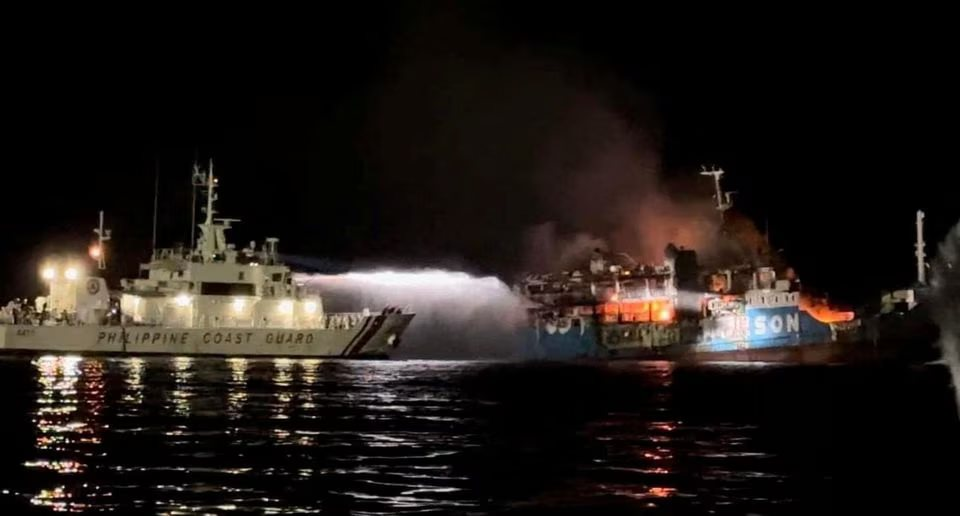 Cháy phà lúc nửa đêm ở Philippines, con số thương vong tăng lên 28 người, ngành vận tải hành khách bằng đường biển của nước này thêm một vết đen - Ảnh 1.