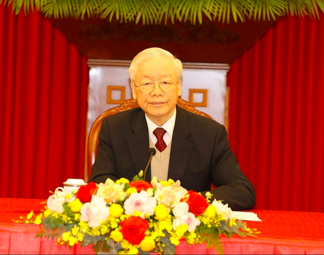 Tổng Bí thư Nguyễn Phú Trọng nhận lời mời thăm Hoa Kỳ từ Tổng thống Joe Biden - Ảnh 1.