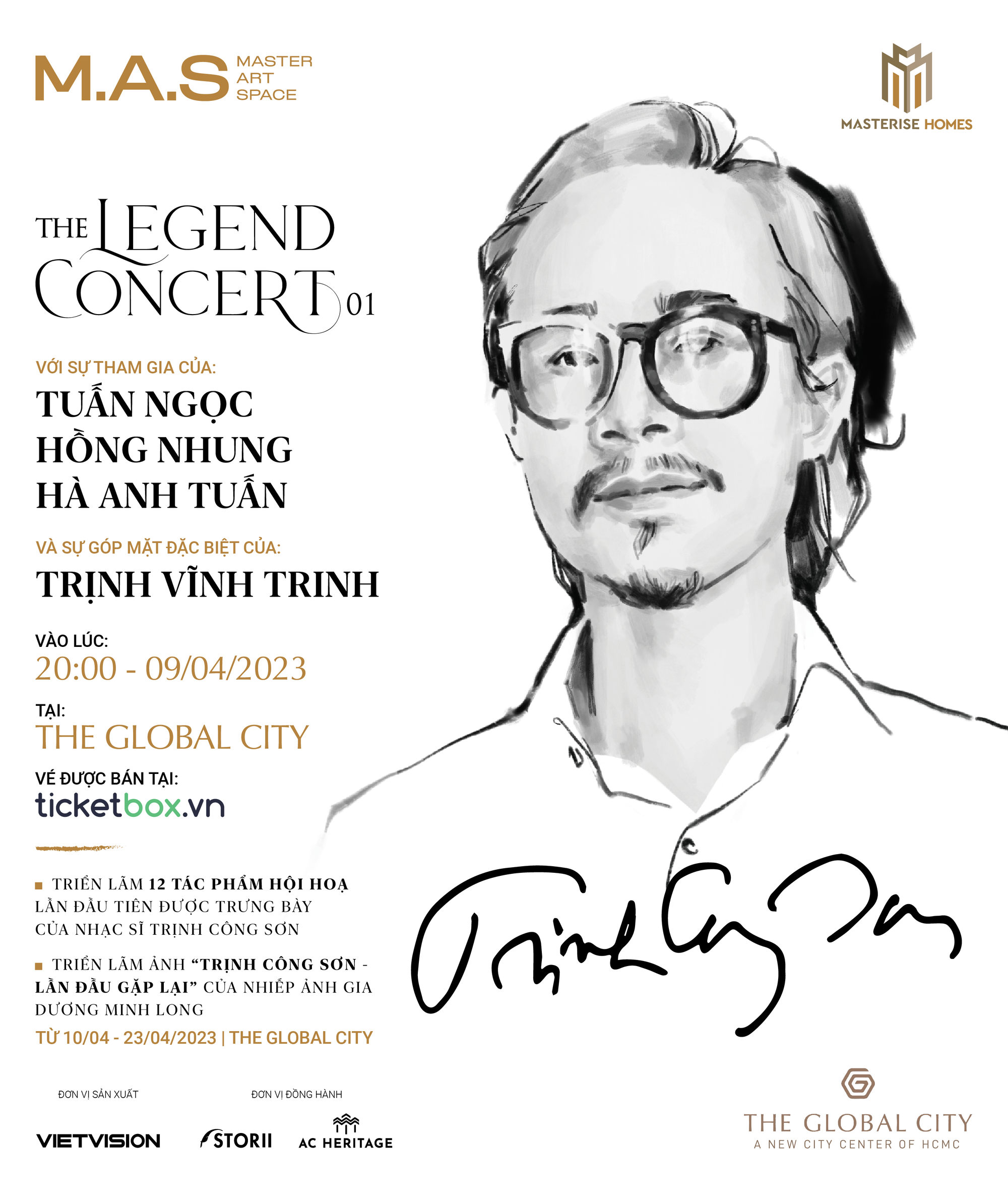 The Legend Concert – Trịnh Công Sơn hội tụ dàn nghệ sĩ đỉnh cao - Ảnh 1.