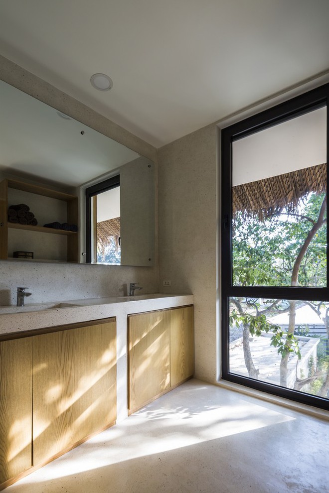 Biệt thự mái lá ở miền Tây được báo Tây hết lời khen ngợi - Ảnh 14. Biệt thự mái lá ở miền Tây được báo Tây hết lời khen ngợi - Ảnh 14.