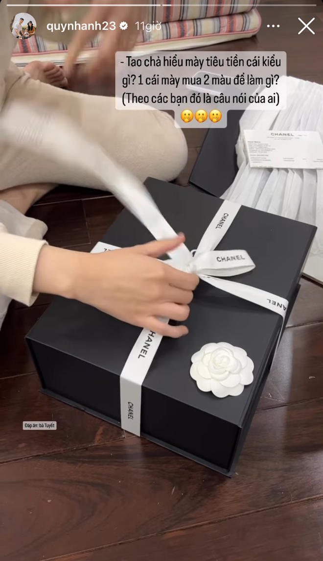 Ái nữ cựu Chủ tịch CLB Sài Gòn bị mẹ mắng vì tiêu gần 300 triệu theo cách không thể hiểu nổi - Ảnh 1. Ái nữ cựu Chủ tịch CLB Sài Gòn bị mẹ mắng vì tiêu gần 300 triệu theo cách không thể hiểu nổi - Ảnh 1.