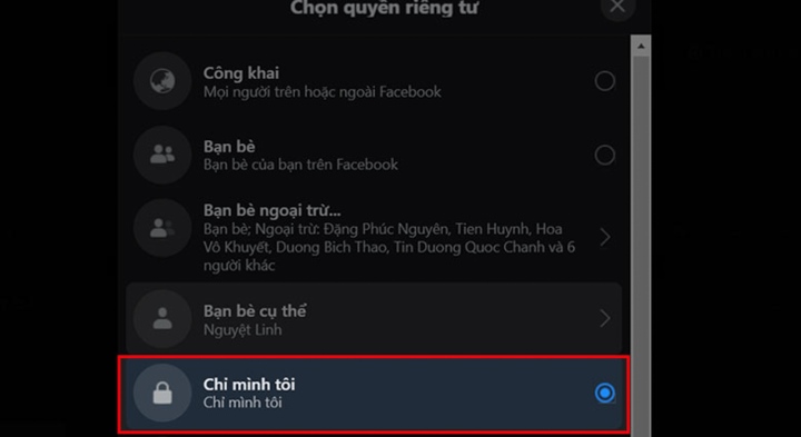 Hướng dẫn cách ẩn bạn bè trên Facebook bằng điện thoại và máy tính - Ảnh 9.