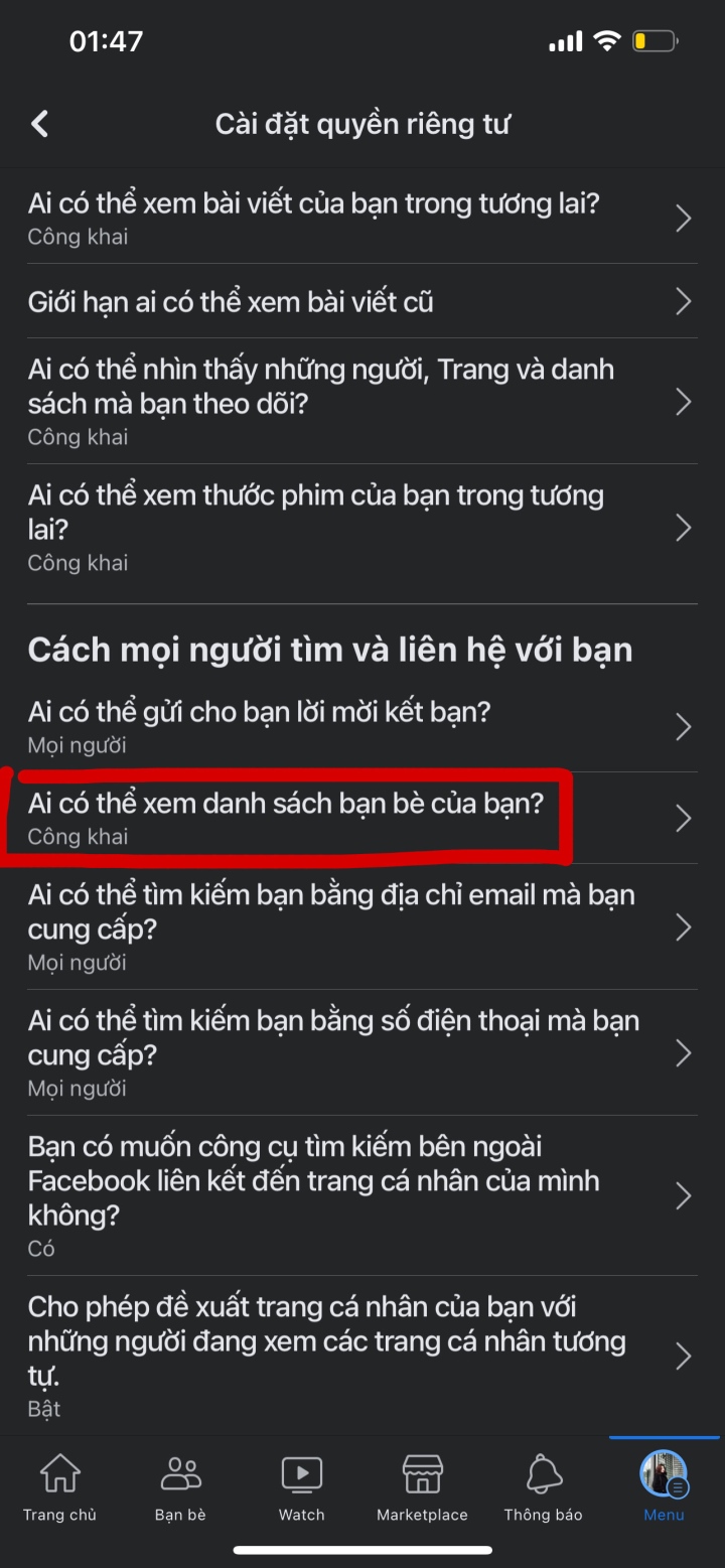 Hướng dẫn cách ẩn bạn bè trên Facebook bằng điện thoại và máy tính - Ảnh 4.