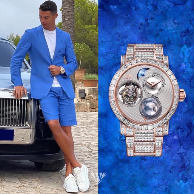 7 famous people own the most expensive watches in the world: Cristiano Ronaldo has one worth 2 million USD but still ranks 6th - Photo 2.