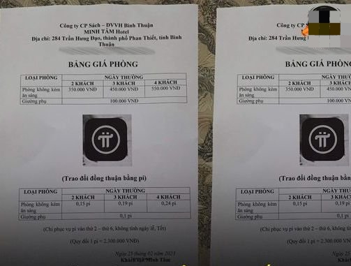 Buộc một khách sạn ở TP Phan Thiết chấm dứt thanh toán tiền phòng bằng tiền ảo PI - Ảnh 1.