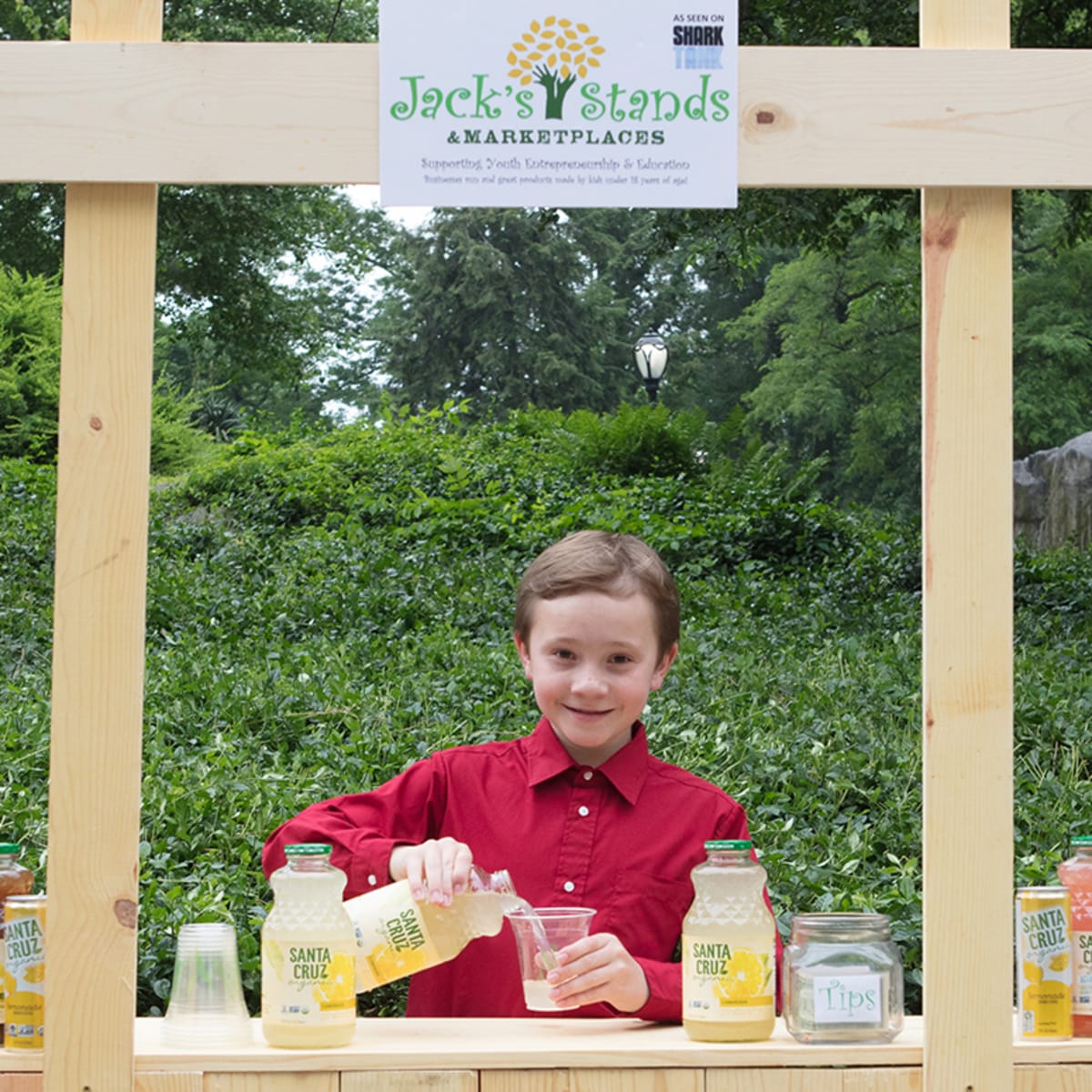 Tài không đợi tuổi: Cậu bé 8 tuổi vay ngân hàng 5.000 USD khởi nghiệp với ly nước chanh, thuê bạn bè bán hàng, 10 tuổi thành công chốt deal tiền tỷ trong Shark Tank - Ảnh 2.