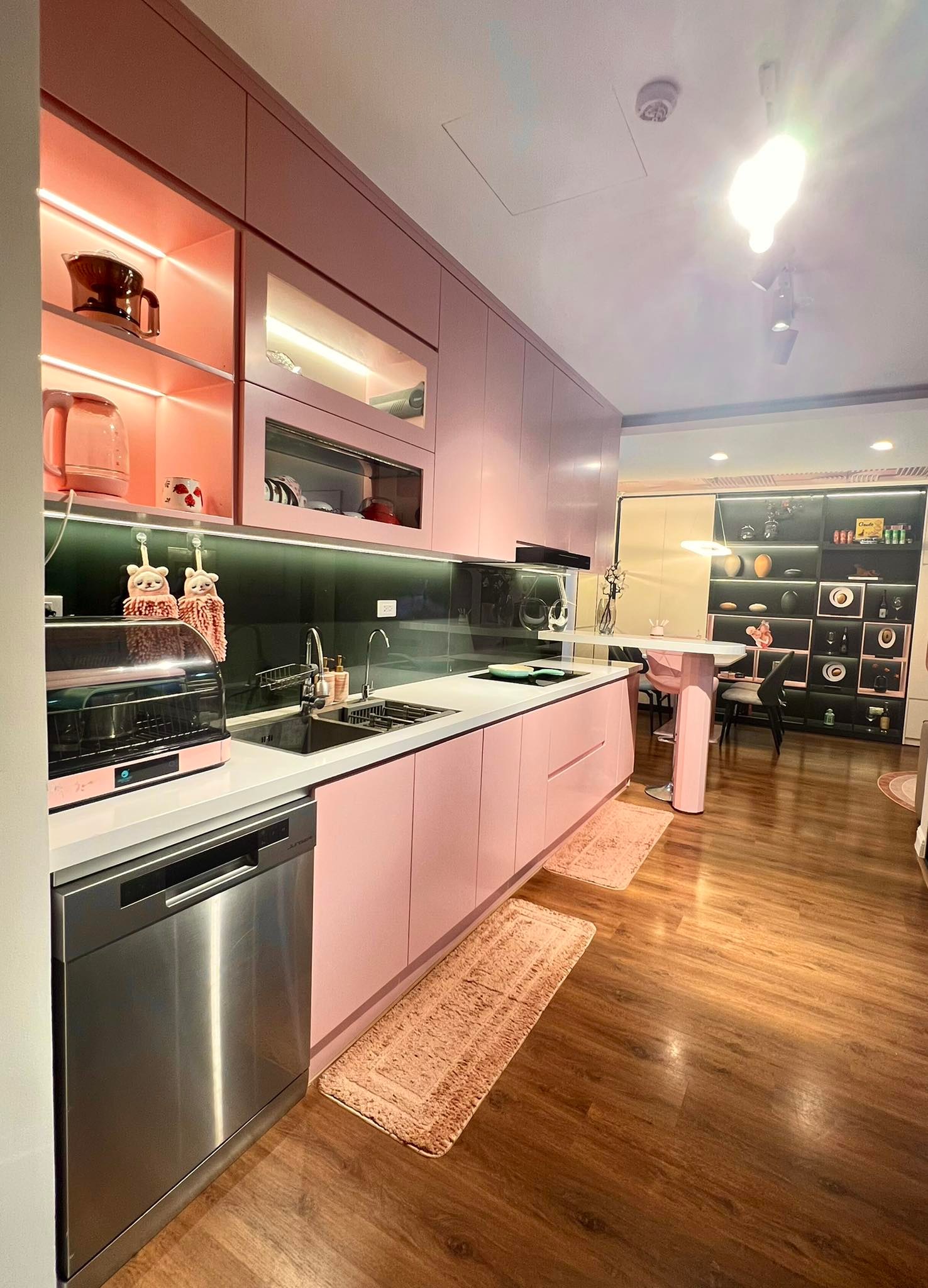 Căn hộ được thiết kế từ cảm hứng tình yêu gia đình của đôi vợ chồng trẻ ở Hà Nội - Ảnh 6.