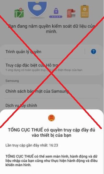 Cục thuế TP Hồ Chí Minh cảnh báo thủ đoạn lừa đảo mới - Ảnh 1.